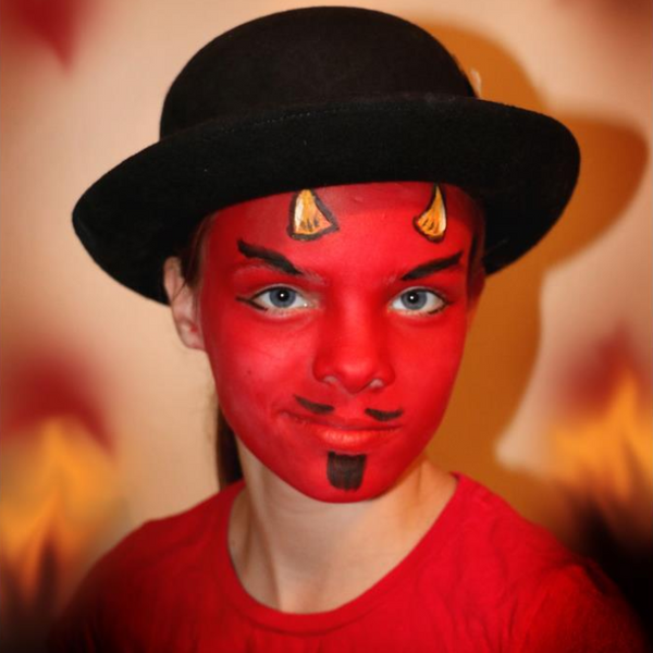 Top 5 Devil Face Paint Designs: How to Paint a Devil Face 