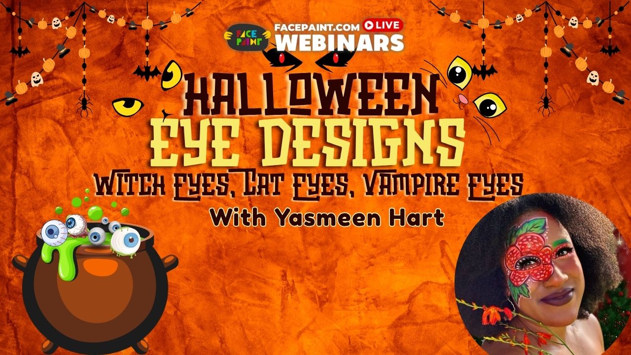 Halloween Eye Designs Webinar with Yasmeen Hart
