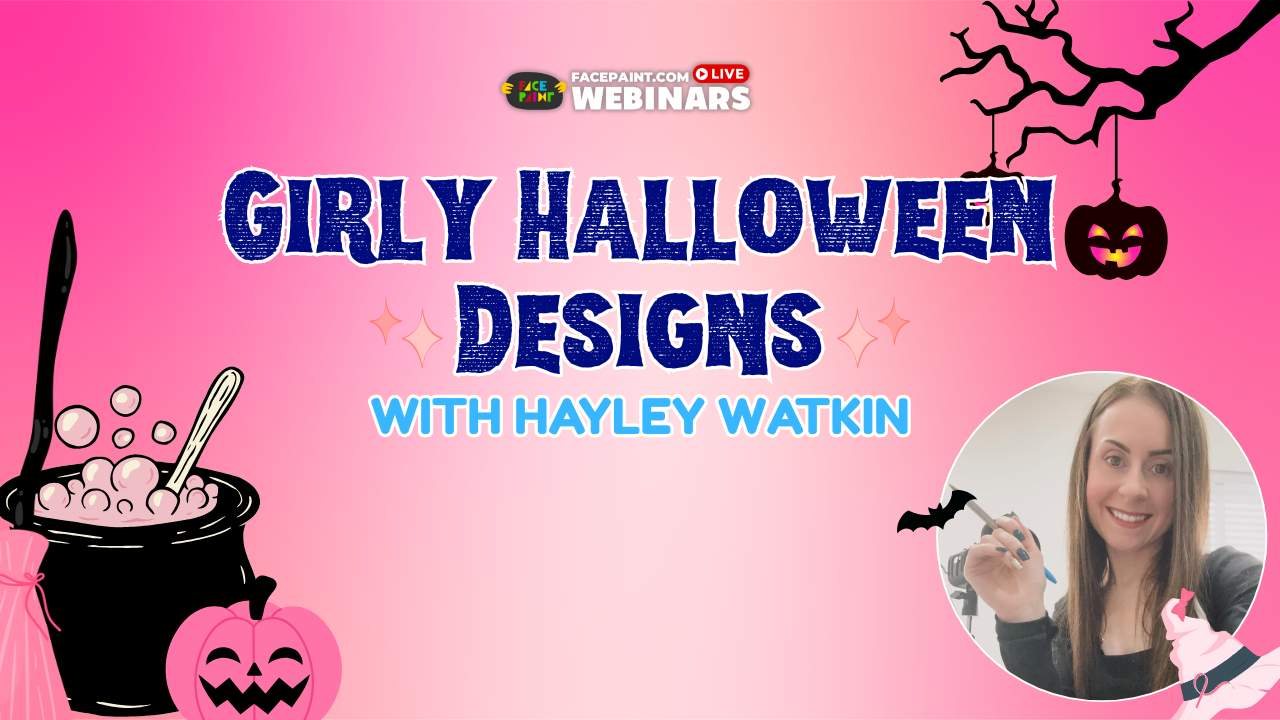 Girly Halloween Designs Webinar with Hayley Watkins