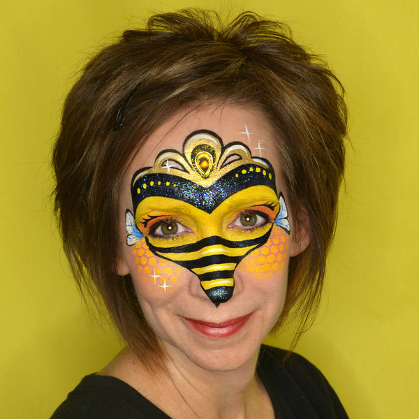 Queen Bee 3/4 Angle Brush - Face Painting