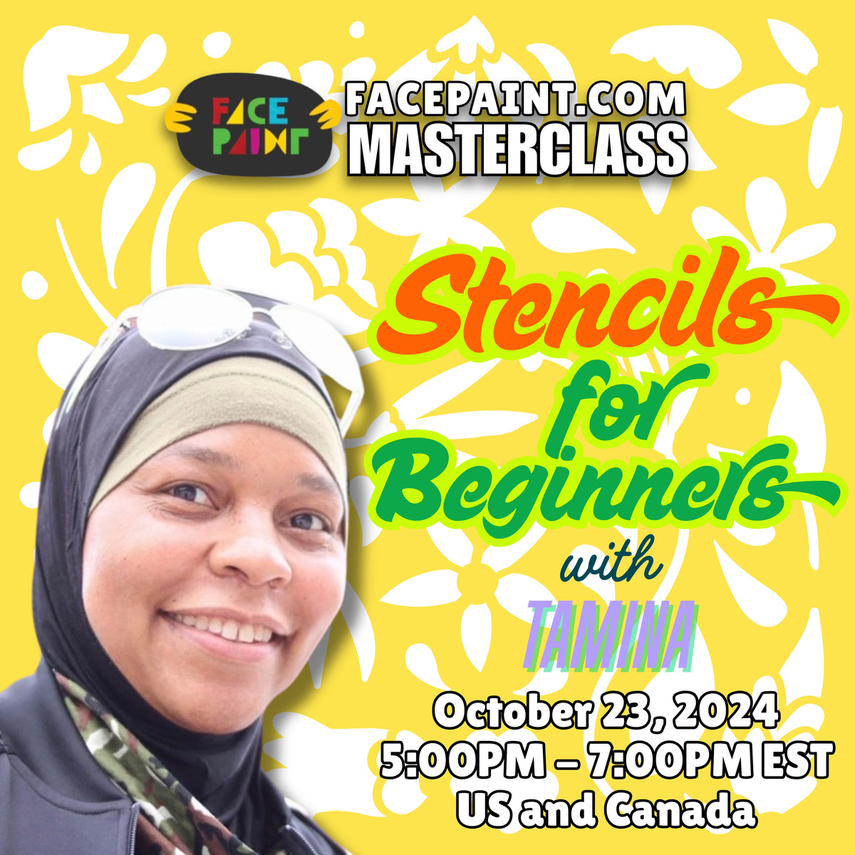 Tamina (Stencil) Beginner Masterclass