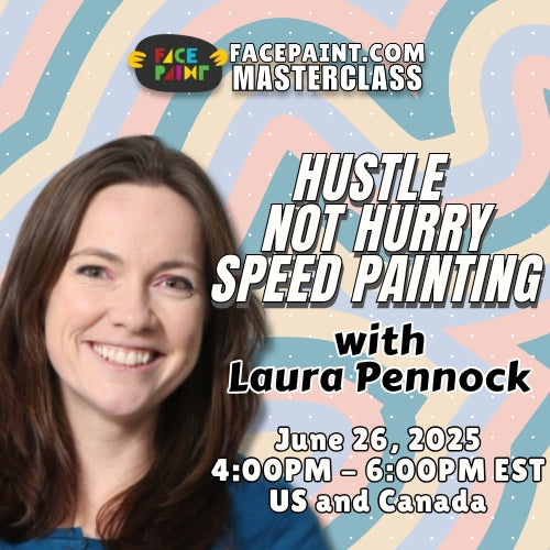 Laura Pennock (Hustle Not Hurry) Speed Painting Masterclass