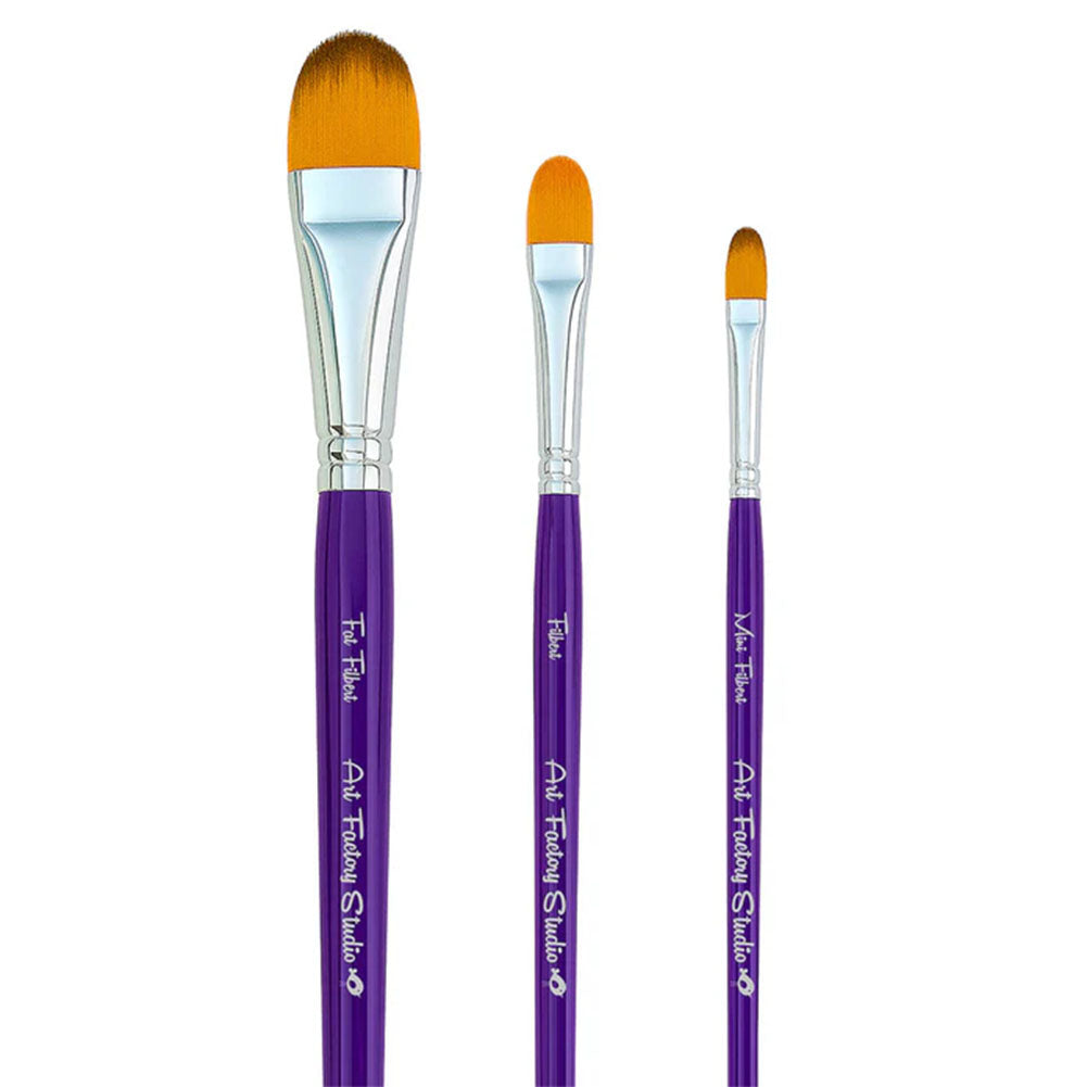 Art Factory Studio - Filbert Set (3/pc)