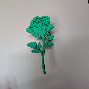Brush Buddy Glitter Tattoo Stamp - Radiant Rose