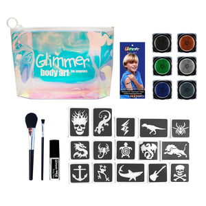 Glimmer Body Art Glimmer To Go Kit - Fun and Fierce