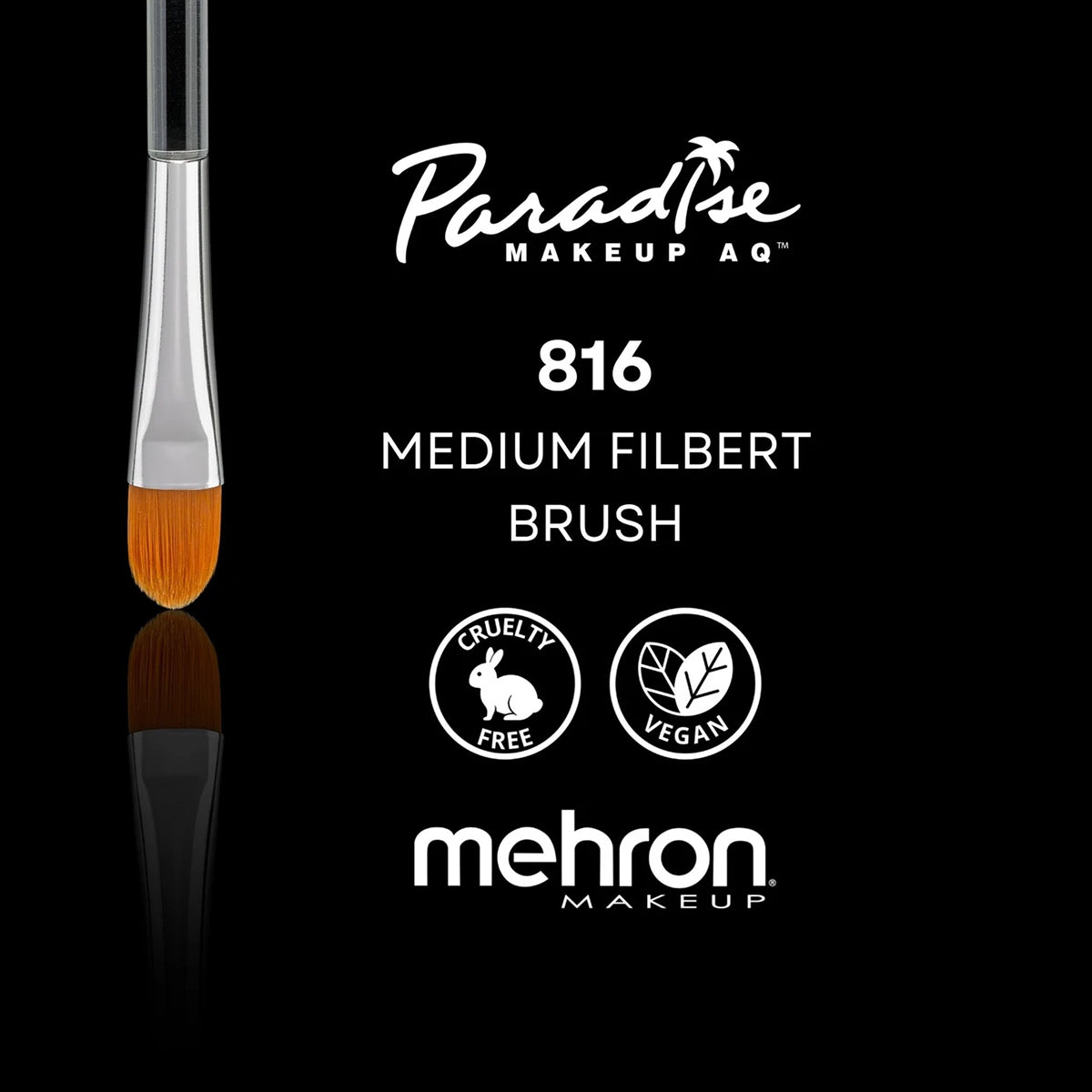 Paradise Wide Chisel Brush (1/2")