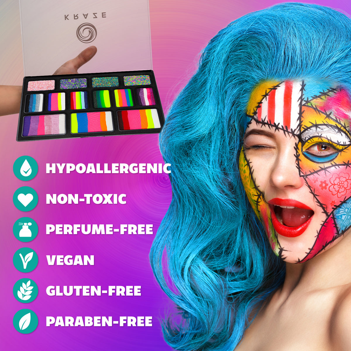 Kraze FX Bold & Brilliant Palette by Jacqueline Howe