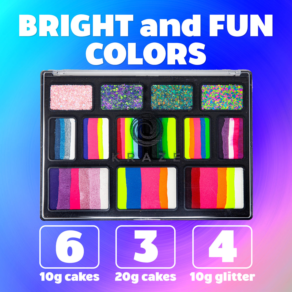 Kraze FX Bold & Brilliant Palette by Jacqueline Howe