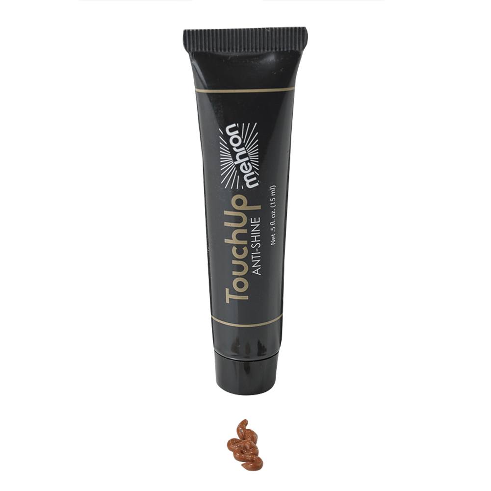 Mehron Touchup Matte Finishing Anti-Shine Gel Treatment - Dark