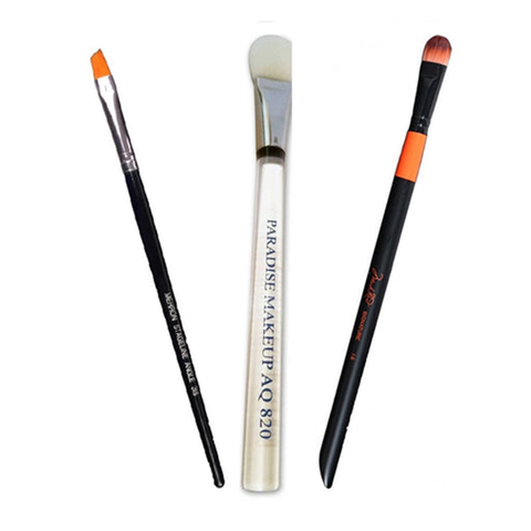 Mehron Build Your Own Brush Set (Pick 3+ Styles)