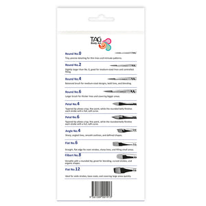 TAG Brush Set - 10 Piece Set