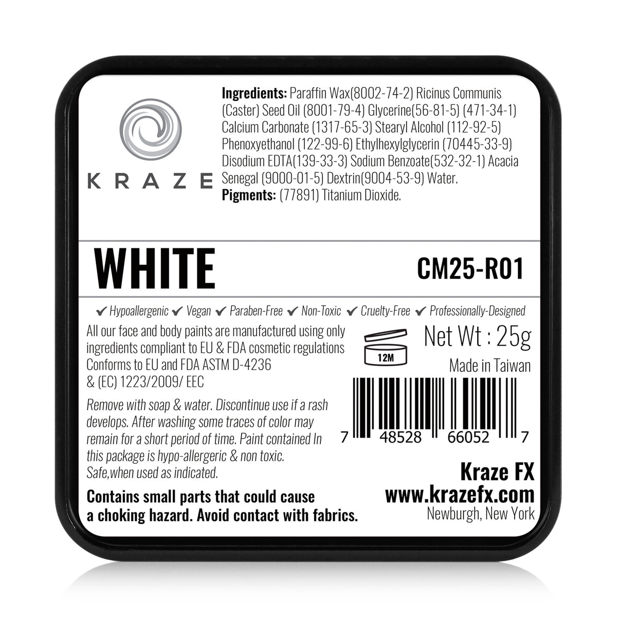 Kraze FX Face Paint - White (25 gm)
