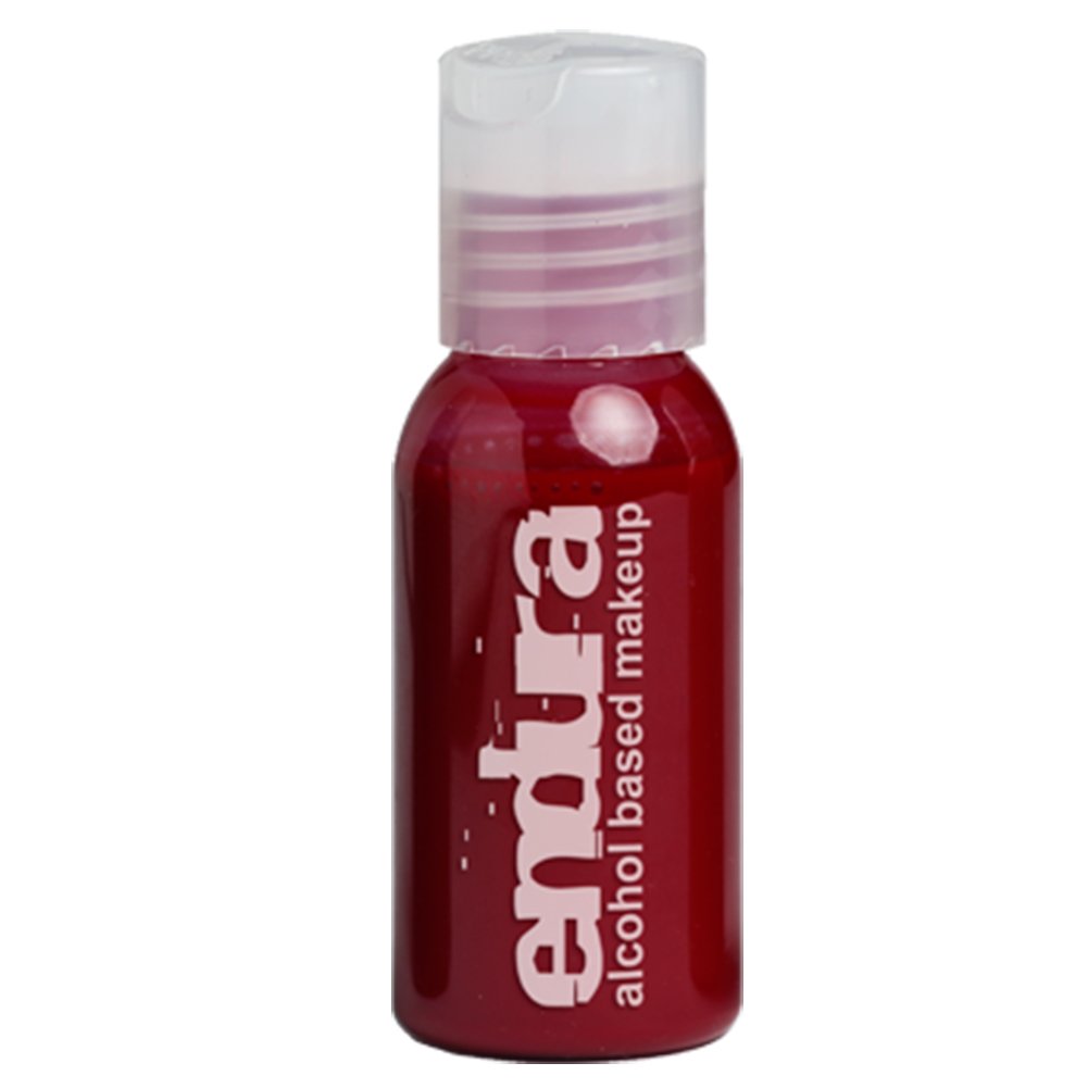 Endura Ink Alcohol Based Airbrush Makeup  - Red (1 oz/ 30 ml)