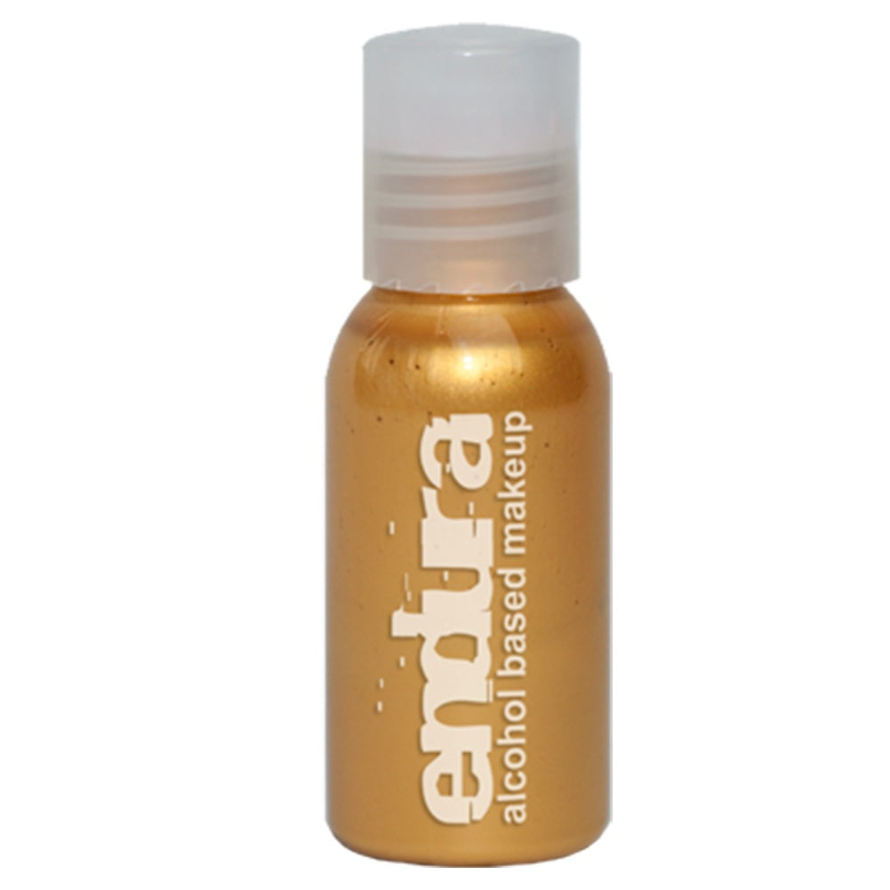Endura Ink Alcohol Based Airbrush Makeup - Metallic Gold (1 oz/ 30 ml)