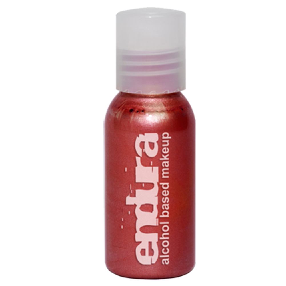 Endura Ink Alcohol Based Airbrush Makeup - Metallic Red (1 oz/ 30 ml)