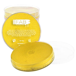FAB Yellow Face Paint - Yellow Shimmer 132