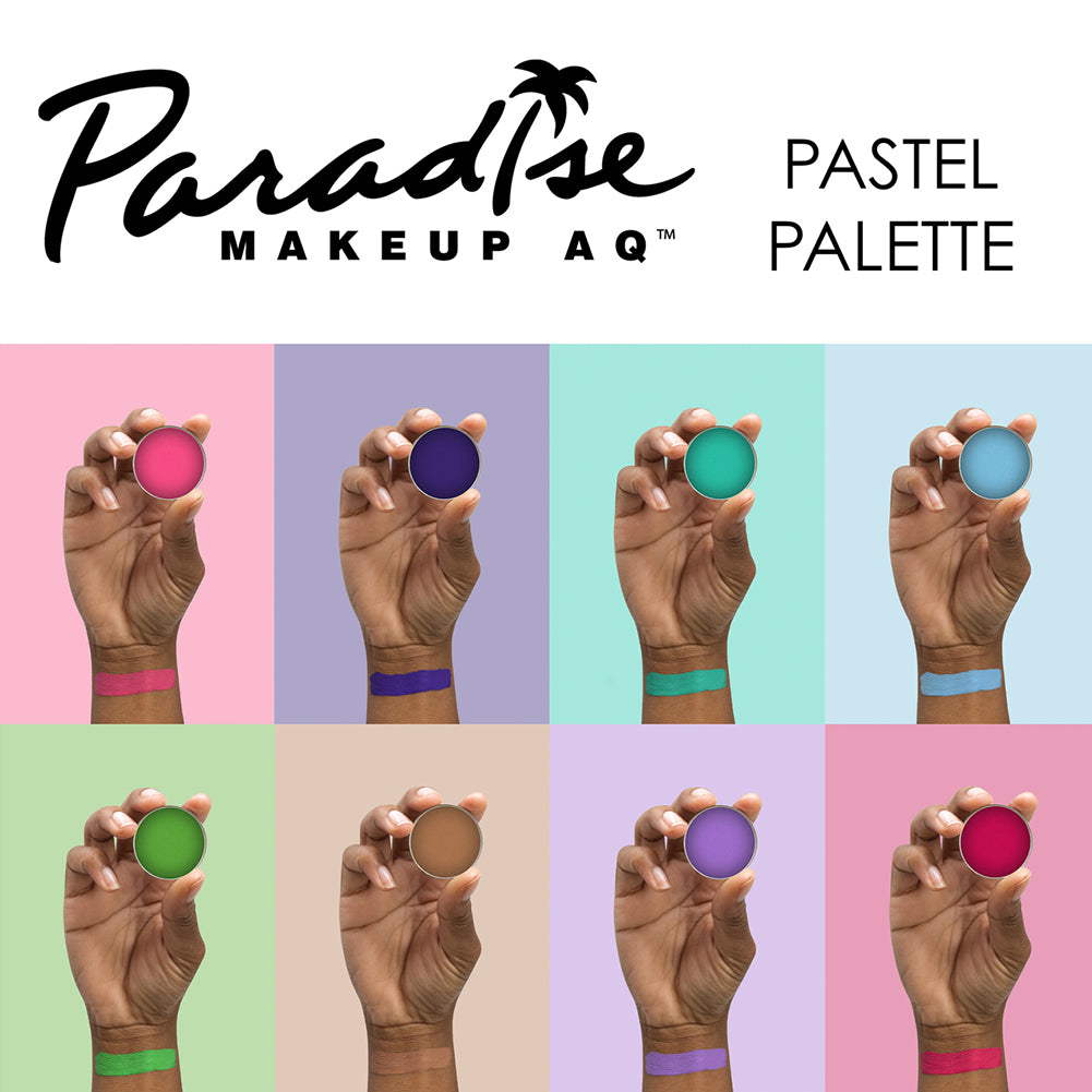 Paradise Pastel Face Paint Palettes (8 Colors)