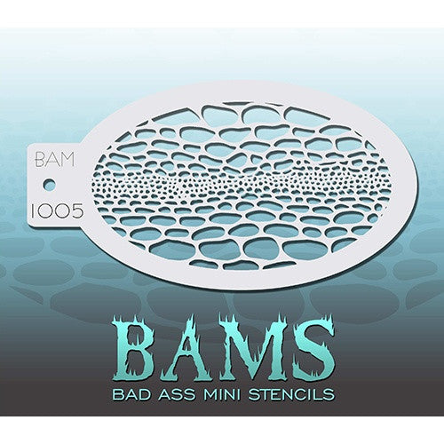 Bad Ass Mini Stencils - Snakeskin - BAM1005
