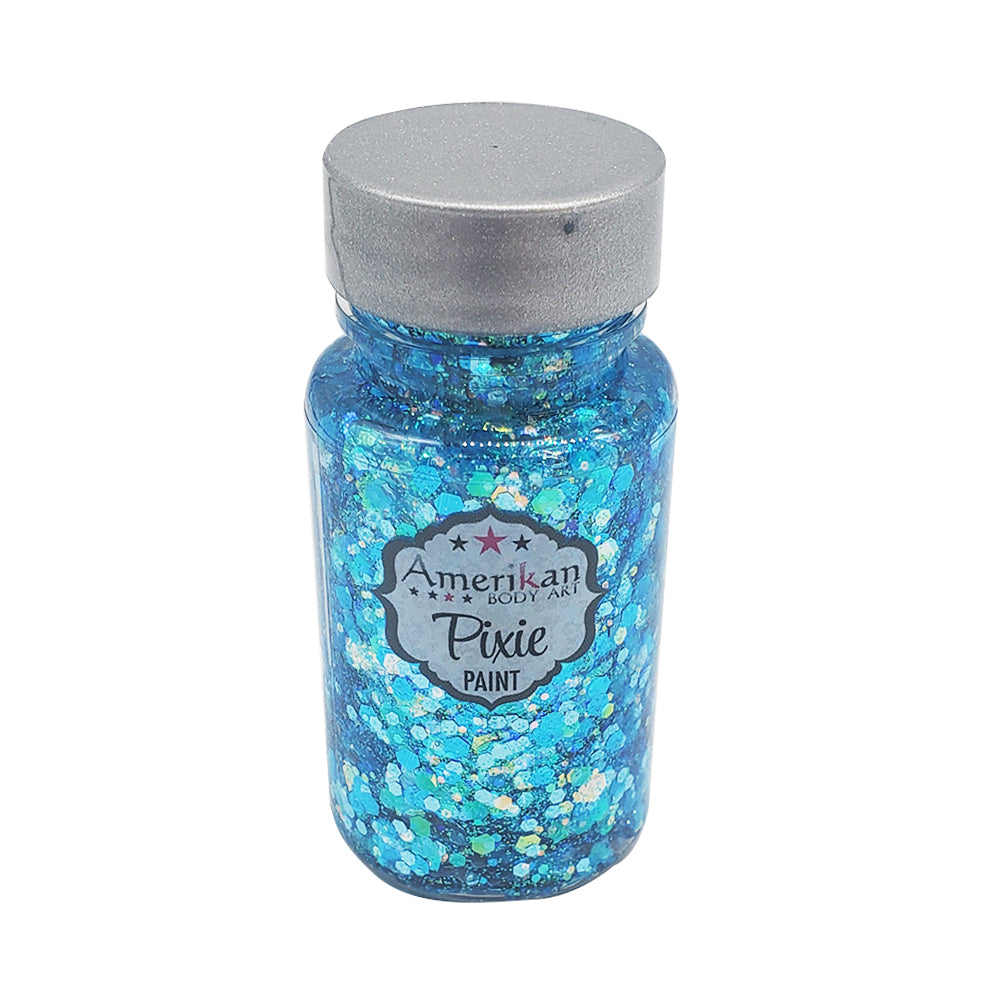Pixie Paint Glitter Gel - Blue Monday - Limited Edition Party Size 1.3 oz