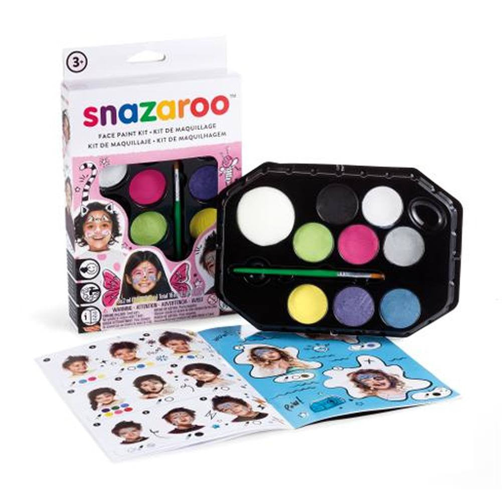 Snazaroo Face Painting Palette Kit - Girls (8 Colors)