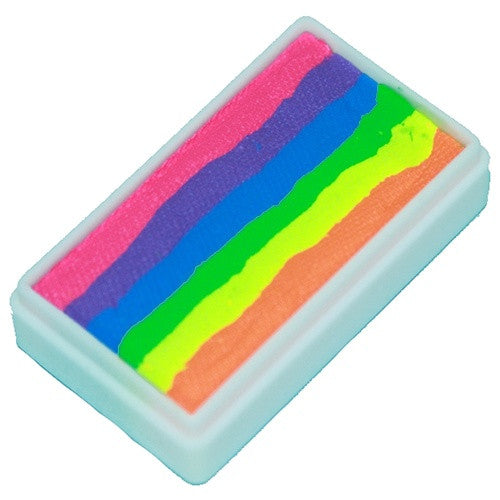 TAG 1 Stroke Split Cakes - Rainbow Neon (1.06 oz/30 gm)