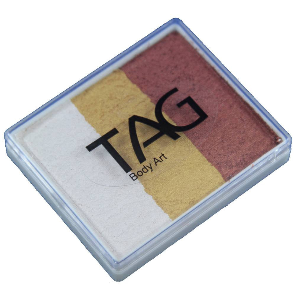 TAG Face Paint Base Blender Split Cakes - Foxy (1.76 oz/50 gm)