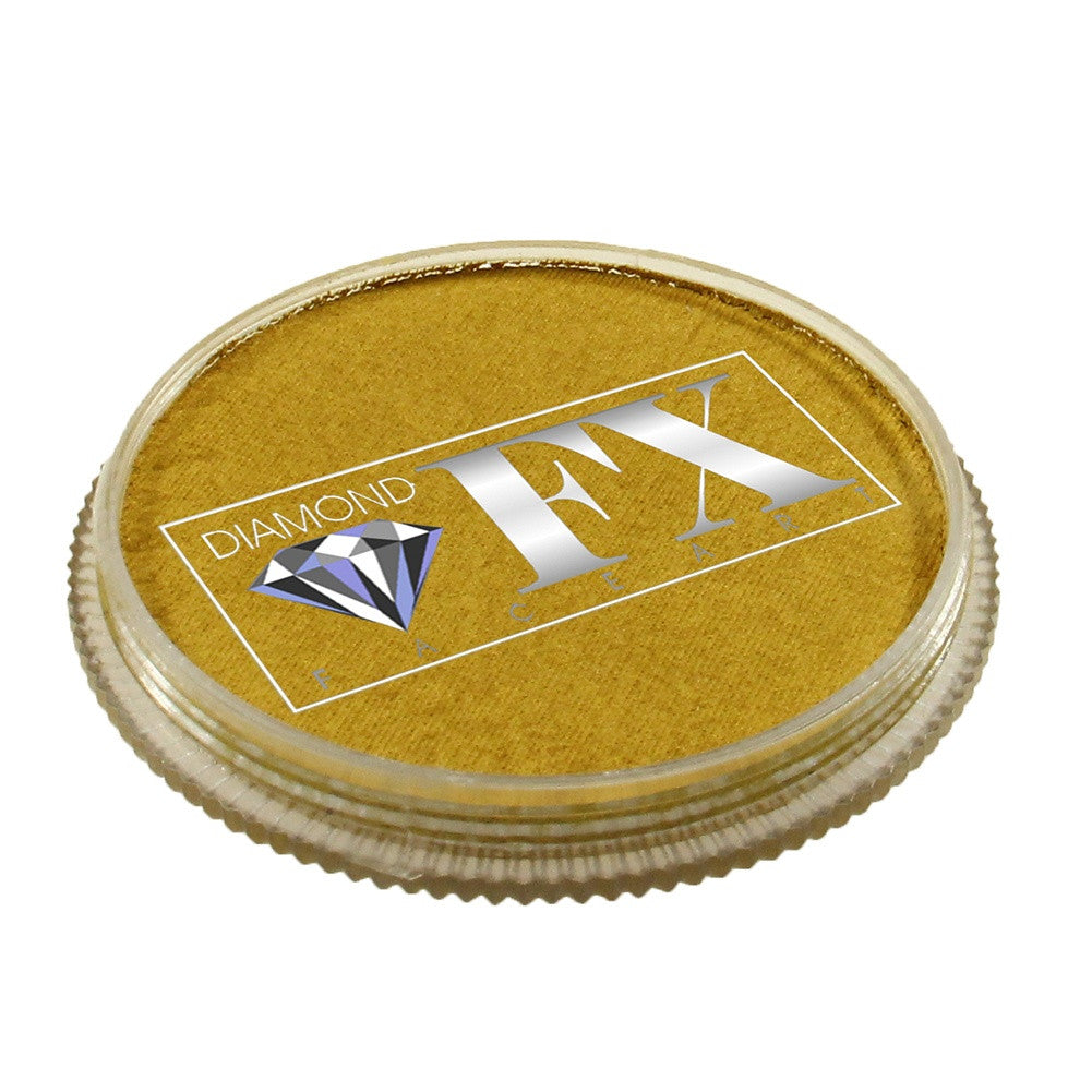Diamond FX Face Paints - Metallic Gold M100