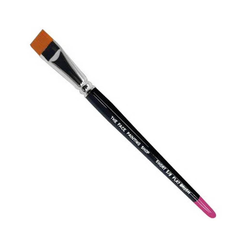 The Face Painting Shop Brush - Short Flat (5/8")