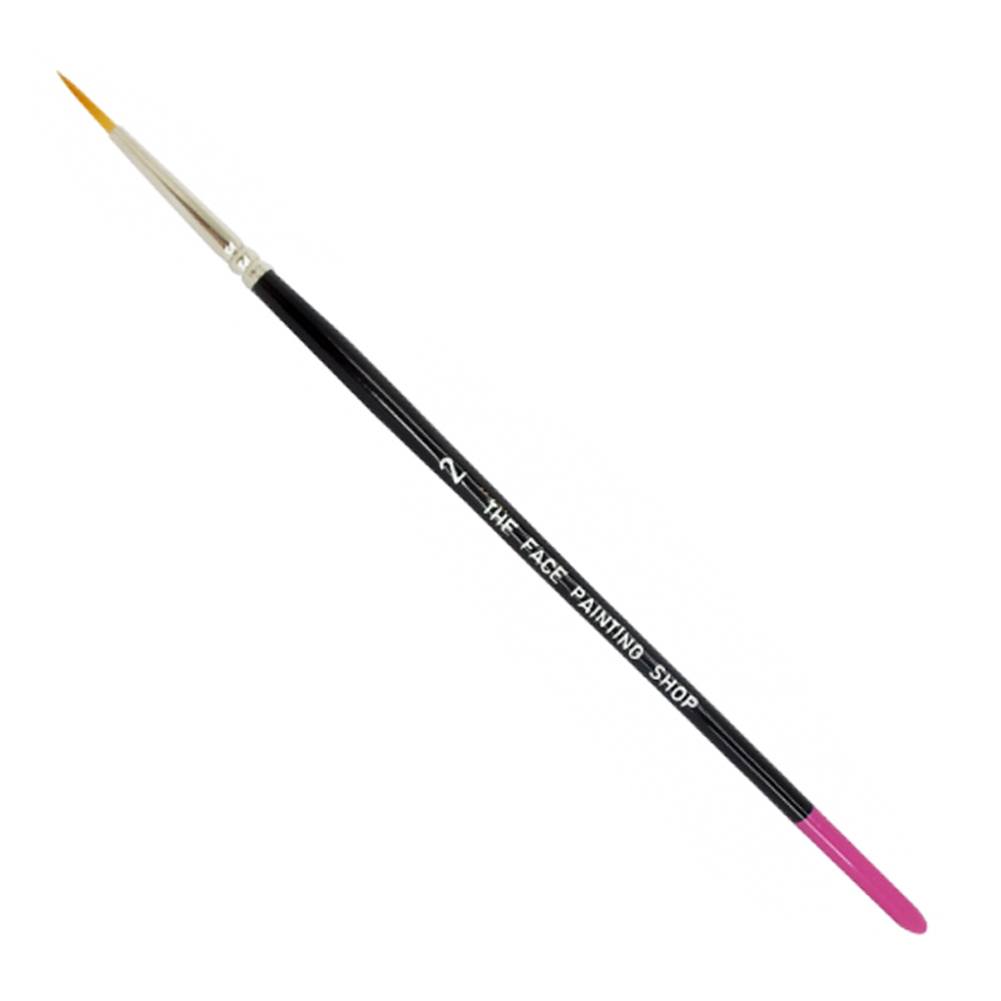 The Face Painting Shop Brush - Round #2 (1/16")
