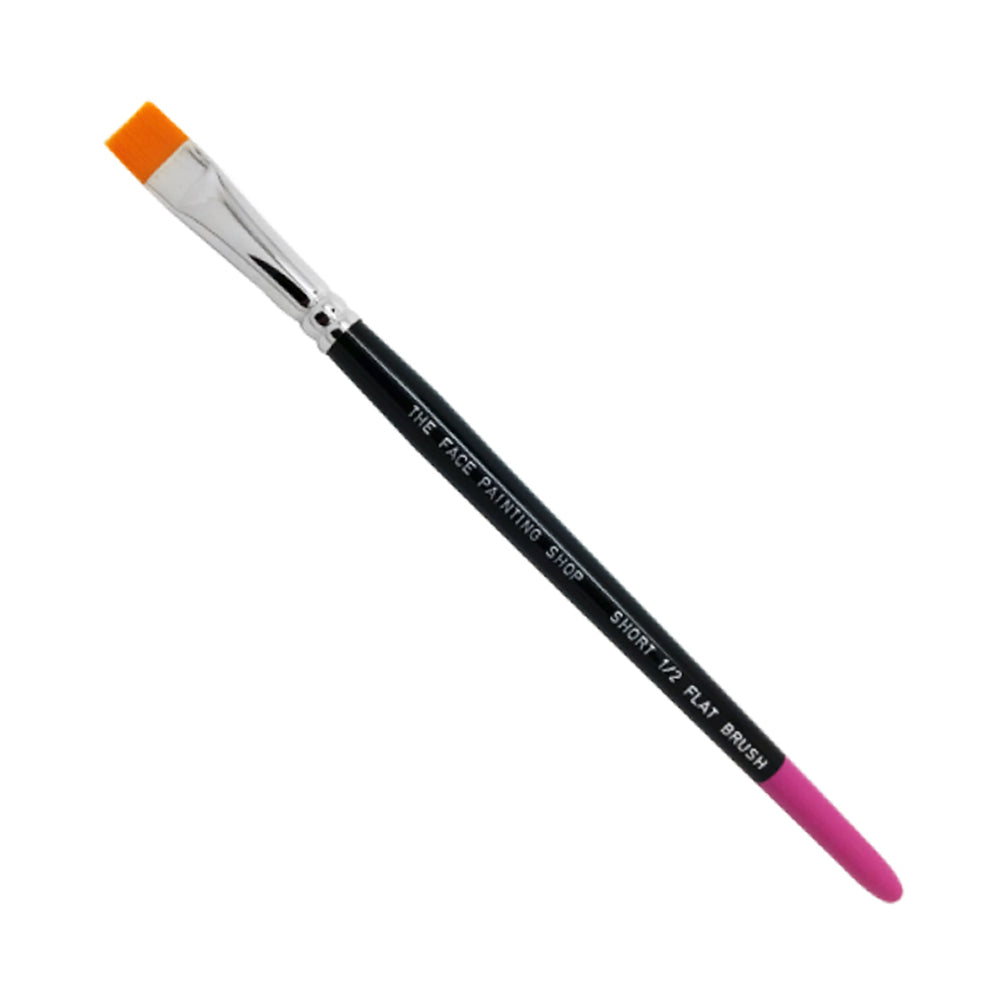 The Face Painting Shop Brush - Short Flat (1/2")