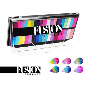 Fusion Body Art Spectrum FX Palette - Leanne's Happy Pixie Petal Palette (6 Cakes/25 gm)