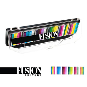 Fusion Body Art Spectrum FX Palette - Leanne's Pretty Rainbow (6 Cakes/10 gm)