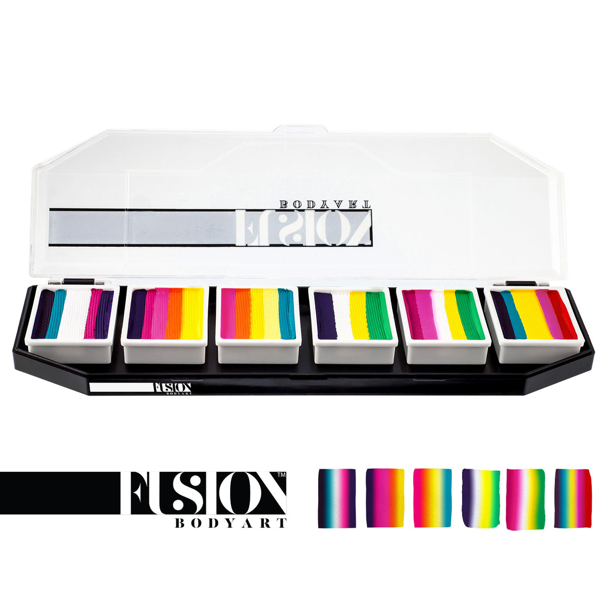 Fusion Body Art Spectrum FX Palette - Leanne's Tropical Collection (Non Neon)