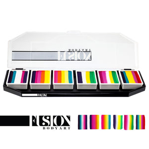 Fusion Body Art Spectrum FX Palette - Leanne's Tropical Collection (Non Neon)