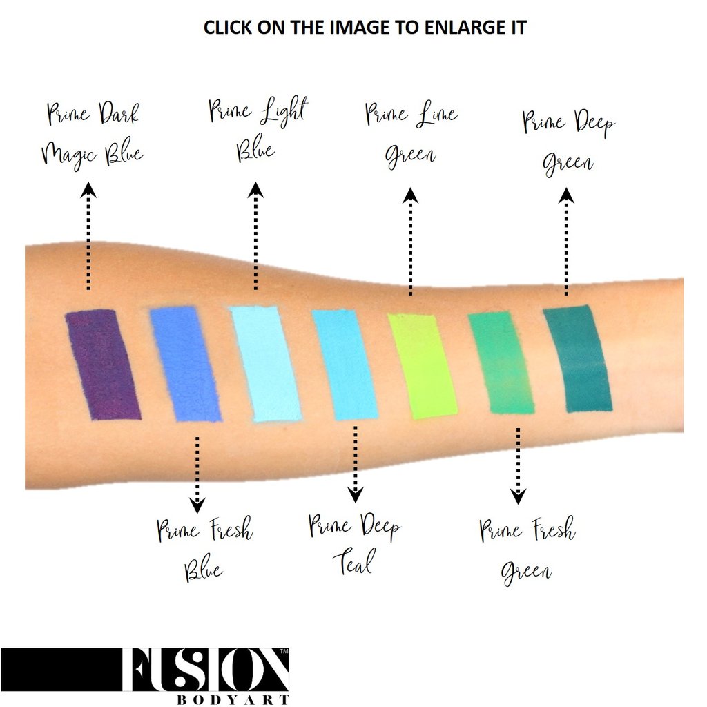 Fusion Body Art Face Paint - Prime Lime Green (32 gm)