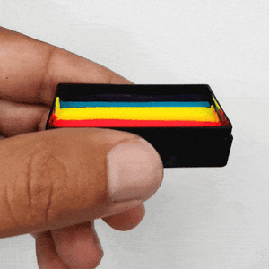 Fusion Body Art FX 1 Stroke Cake - Leanne's Neon Rainbow (30 gm)