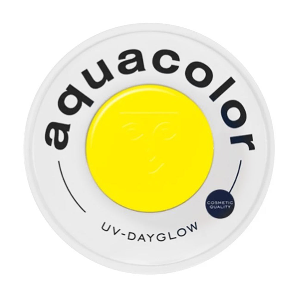 Kryolan Aquacolor Cosmetic Grade UV-Dayglow - Yellow