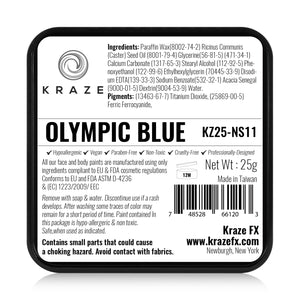 Kraze FX Face Paint - Non Staining - Olympic Blue (25 gm)