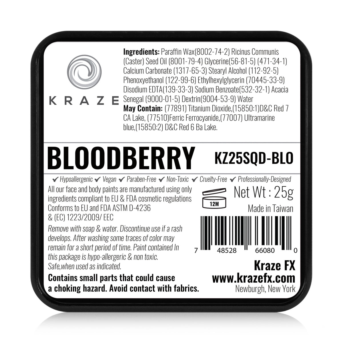 Kraze FX Domed Split Cake - Bloodberry (25 gm)