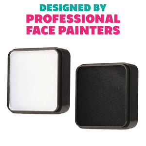 Kraze FX Face Paints - Black & White Value Pack (50 gm each)