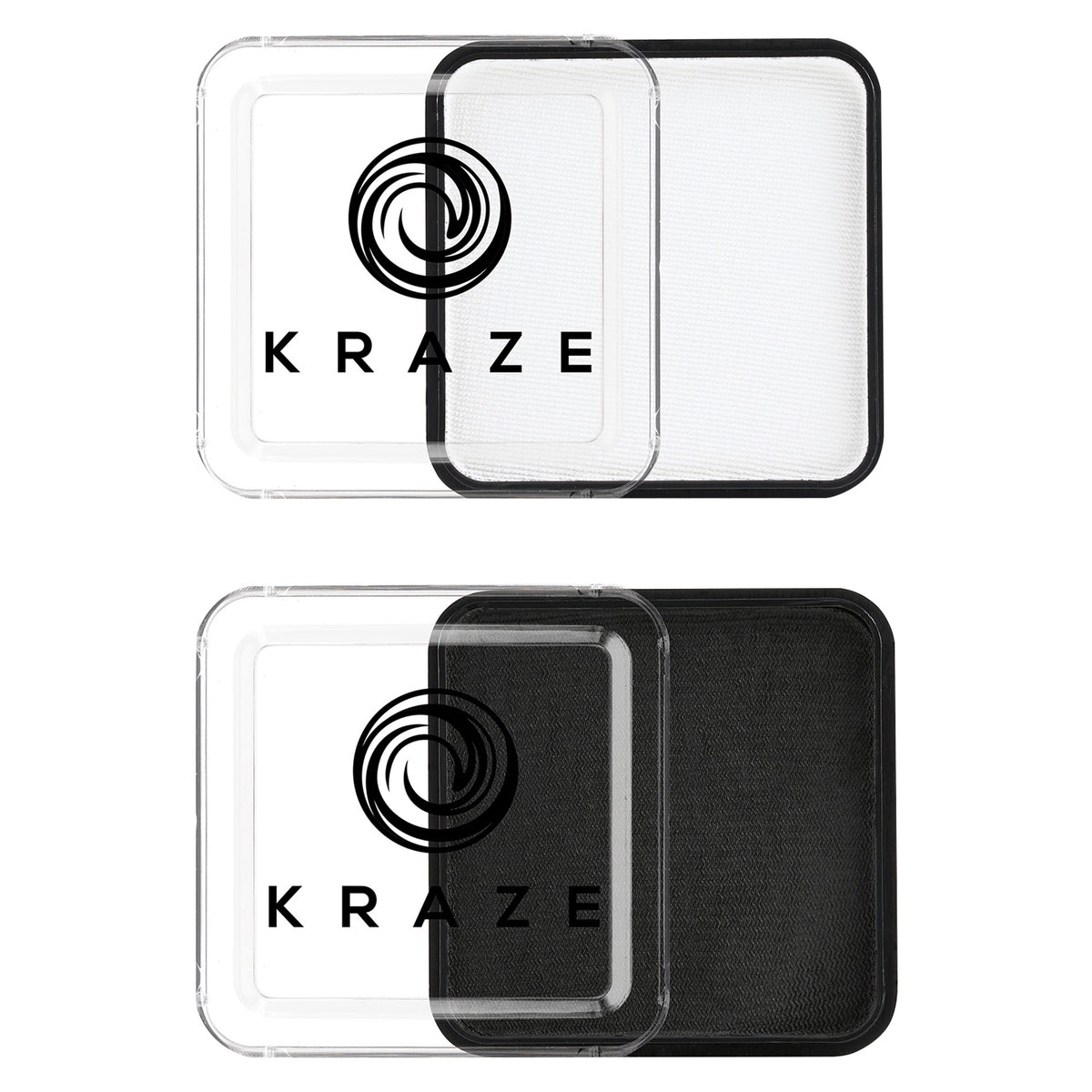 Kraze FX Face Paints - Black &amp; White Value Pack (50 gm each)