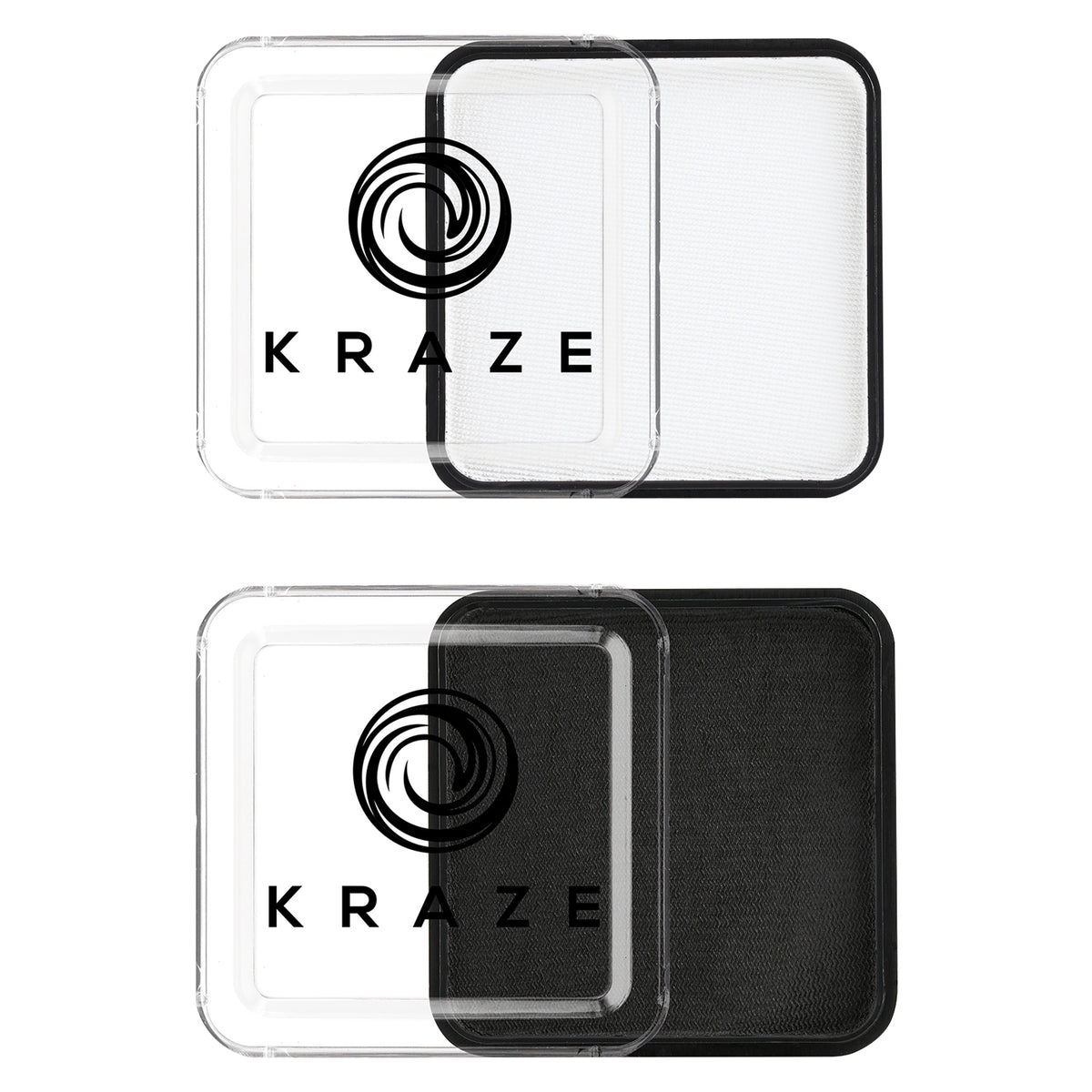 Kraze FX Face Paints - Black & White Value Pack (50 gm each)