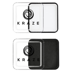 Kraze FX Face Paints - Black & White Value Pack (50 gm each)