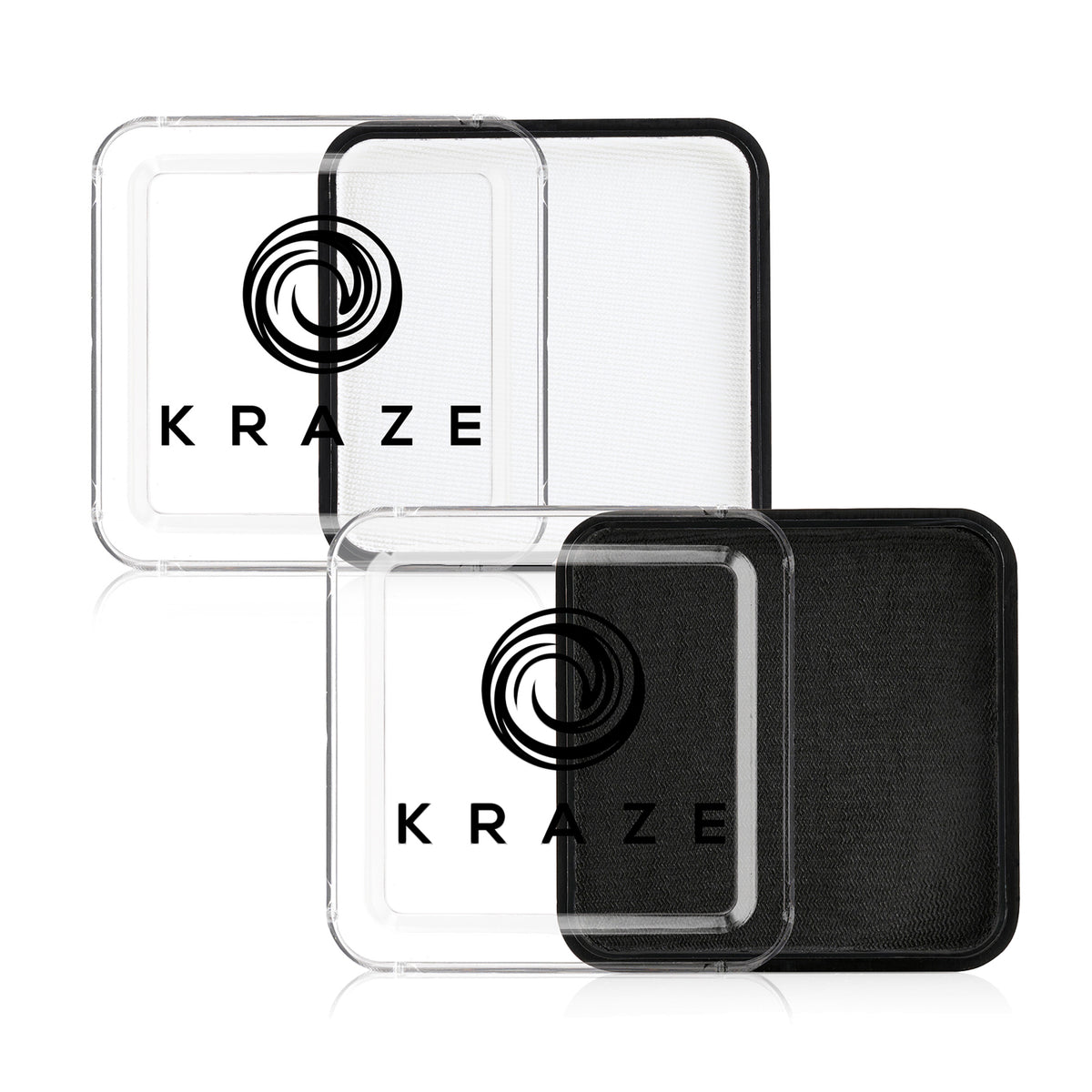 Kraze FX Face Paints - Black & White Value Pack (25 gm each)