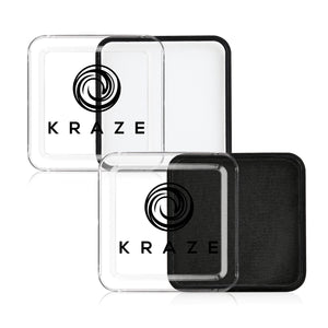 Kraze FX Face Paints - Black & White Value Pack (25 gm each)
