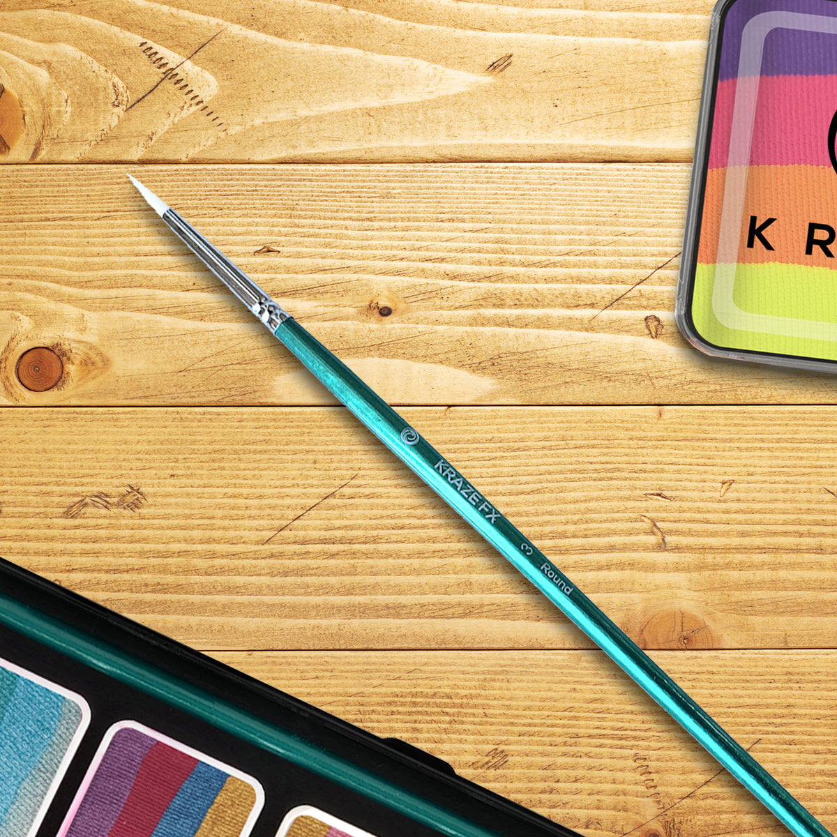 Kraze FX #3 Round Brush (1/16")