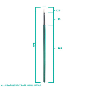 Kraze FX #5 Round Brush (1/8")