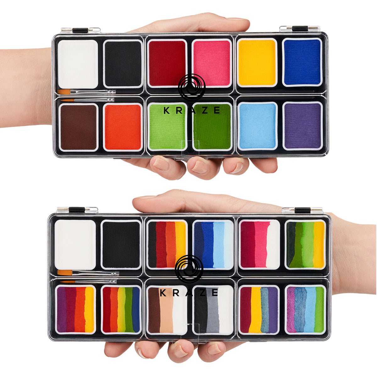 Kraze FX Value Pack Of 2 Palettes - Fundamentals & Splash Split Cake