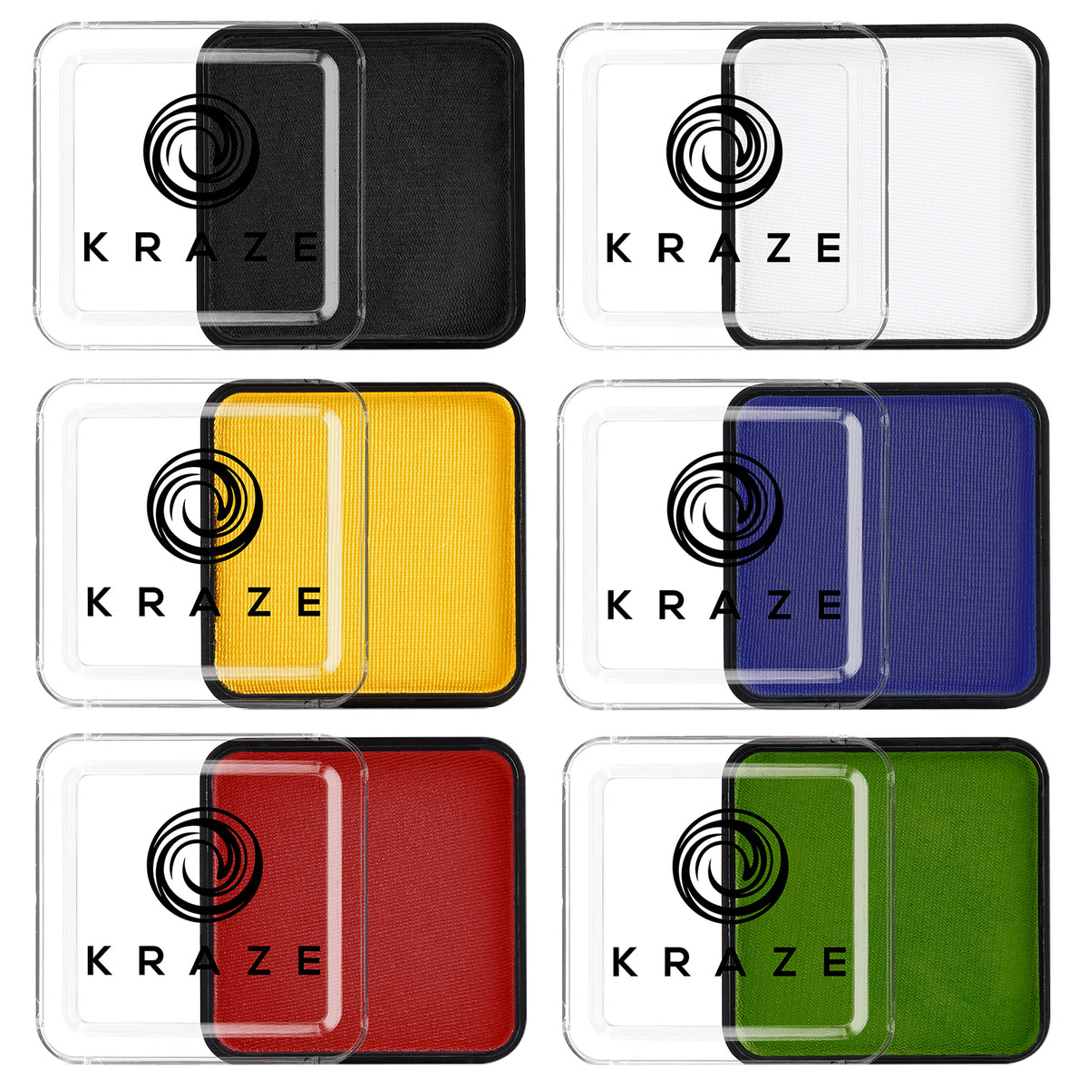 Kraze FX Face Paints - Primary Colors Value Pack (25 gm each)