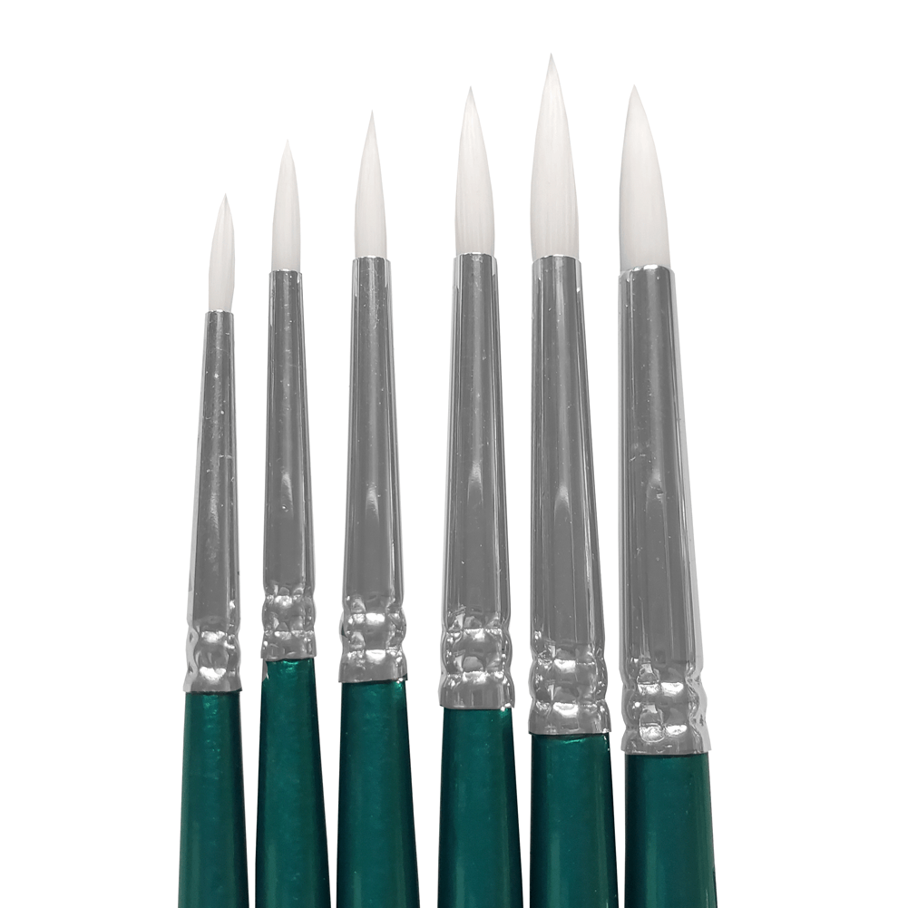 Kraze FX Round Brush Collection (6 Brushes)
